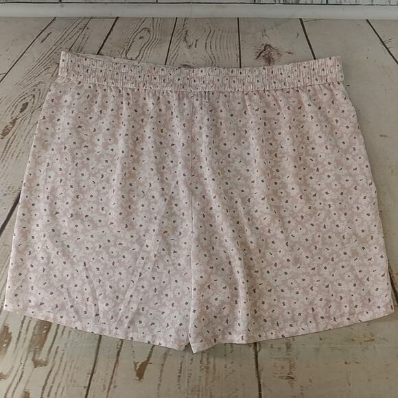 Barefoot Dreams Floral Pajama/Lounge Shorts Size M - Picture 2 of 7
